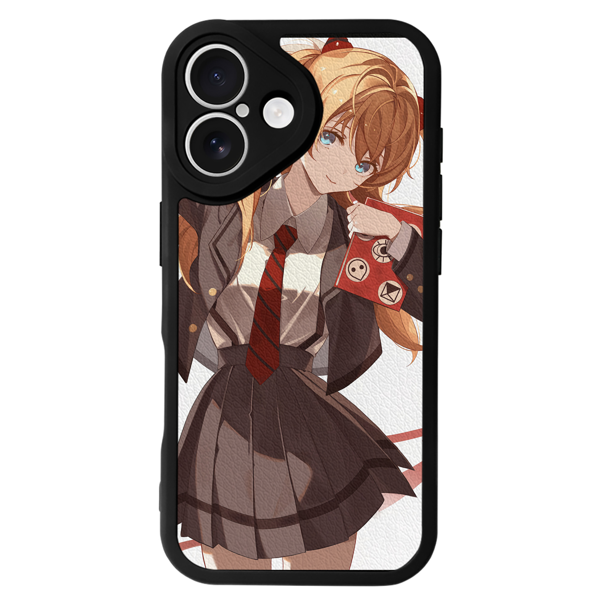 （画像用） EVA 新世紀エヴァンゲリオン 【iPhone 16シリーズ対応】シリコンスマホケース（レザー調） 材質：シリコン